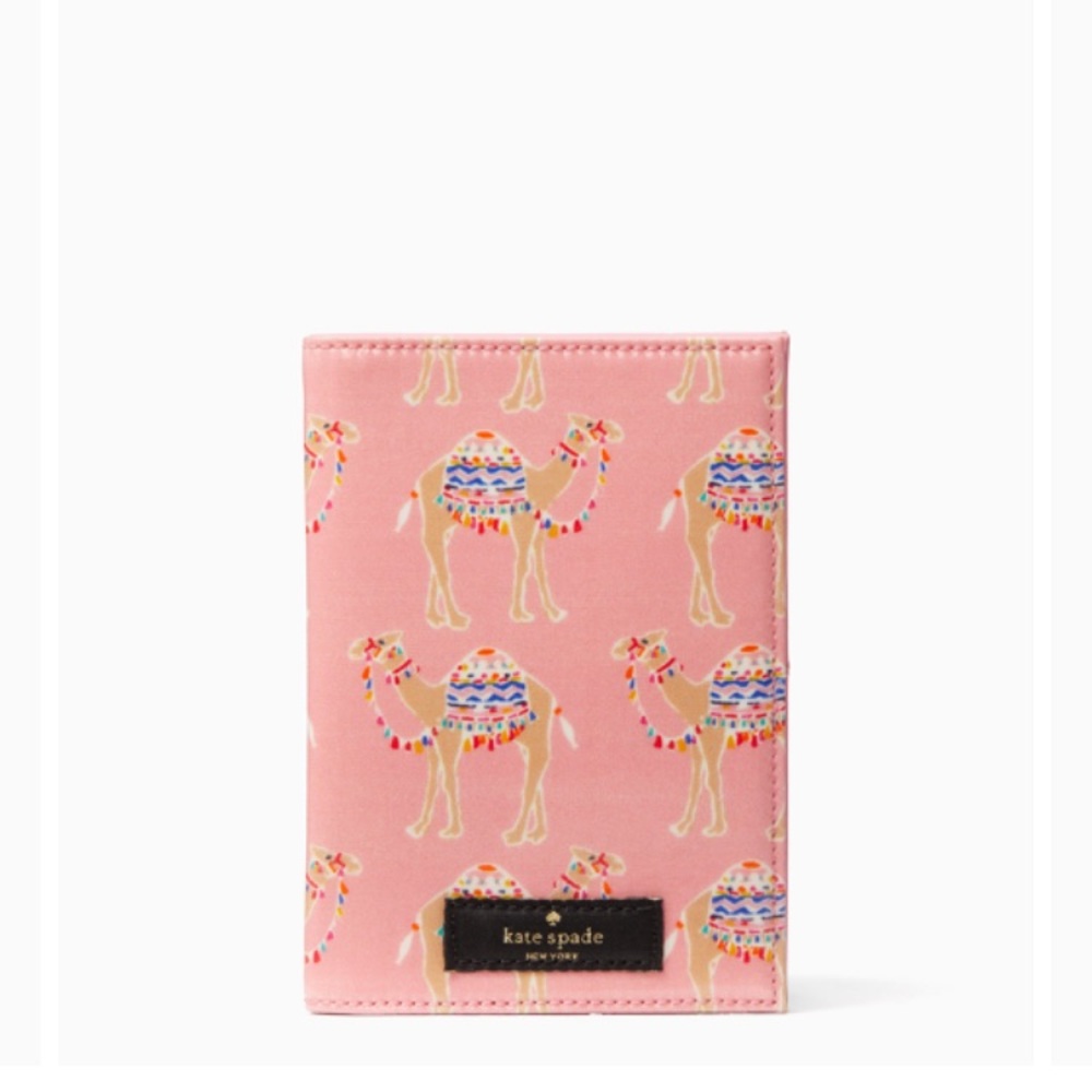 Kate Spade Daycation Camel Party Passport Holder